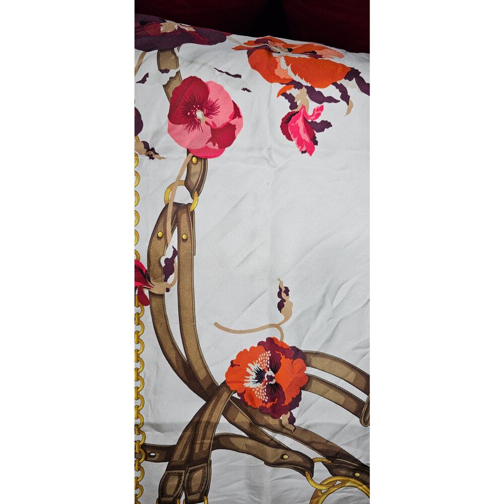 GUCCI Floral Silk Scarf - Picture 7 of 7